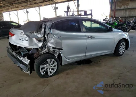 2011 Hyundai Elantra Gls из США, поврежденный, VIN 5NPDH4AE5BH045002